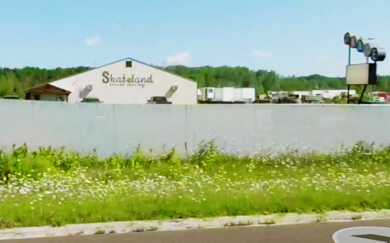 Skateland - 2021 Street View (newer photo)